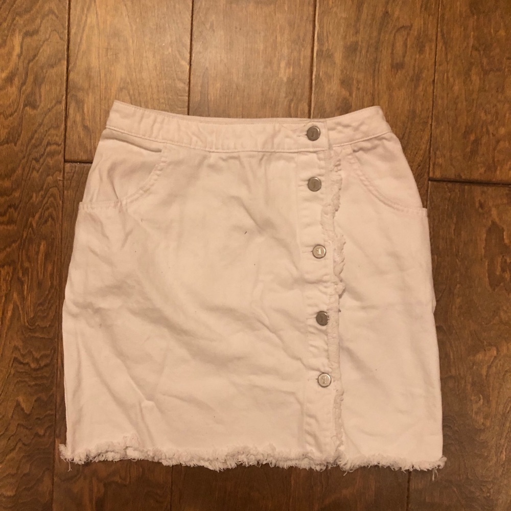 Pilcro White Denim Skirt - Picture 3 of 3